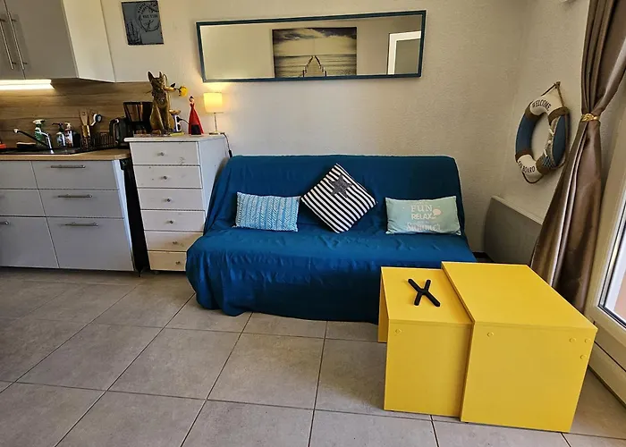 Lejlighed Presqu'ile De Giens, Maison Rdc Avec Acces Et Jardin Prives Sans Vis-a-vis, Piscine, Plages A 2 Min A Pieds Hyères